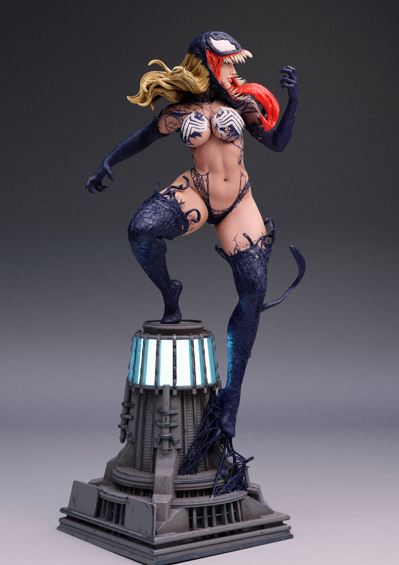 Mary Jane Venomized Resin Statue - view 6