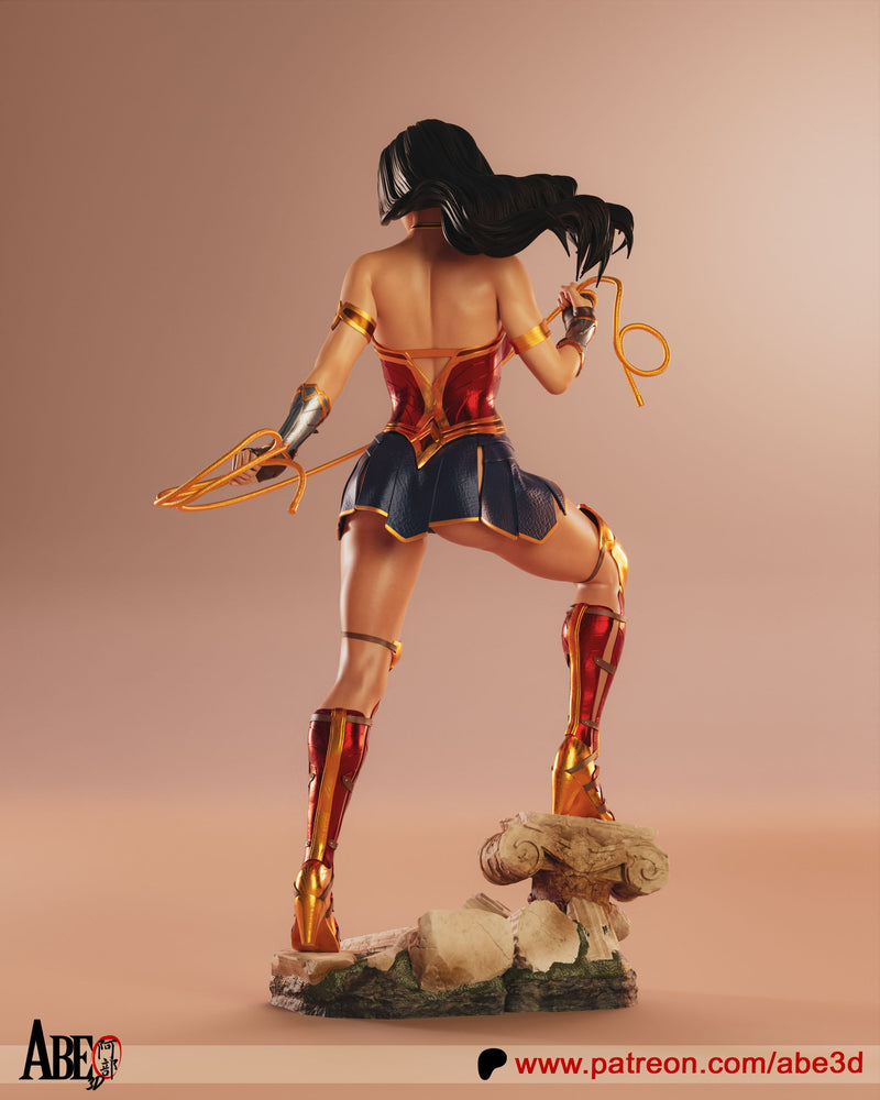 Wonder Woman Resin Statue - view 2