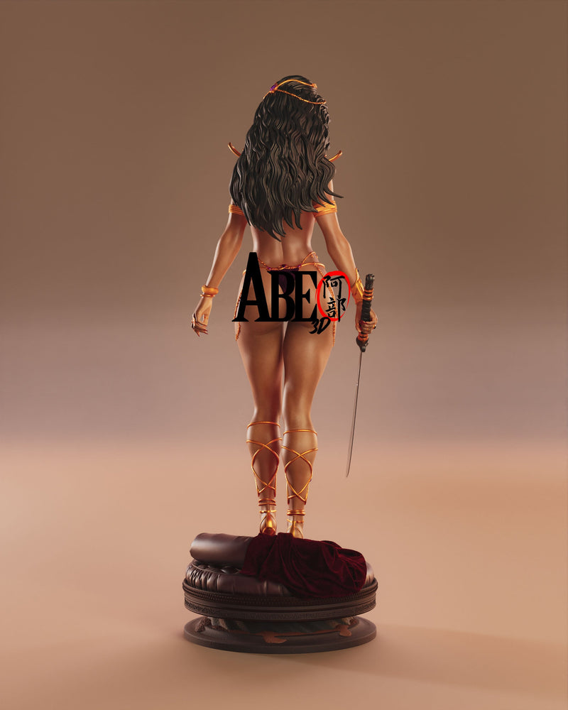 Dejah Thoris Resin Statue - view 3