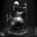 2B Resin Statue - Design 2 - view 3