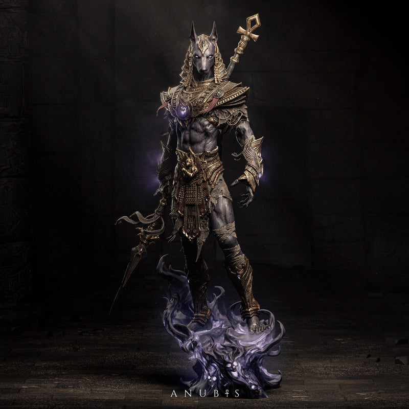 Anubis Resin Statue - view 3