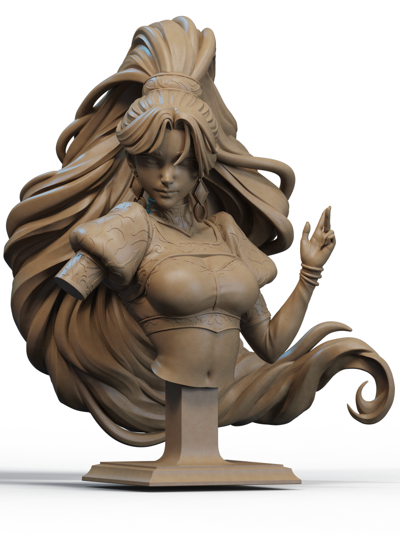 Djinn Resin Bust - view 1