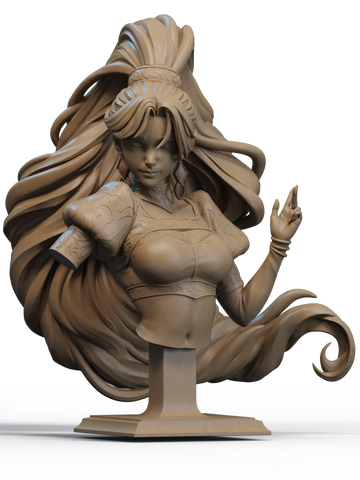 Djinn Resin Bust - view 1