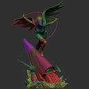 Jun the Swan Resin Statue - view 8