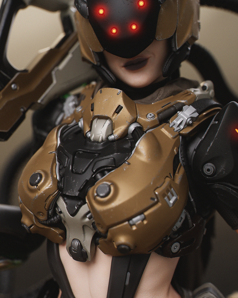 Kyla Resin Statue - view 8