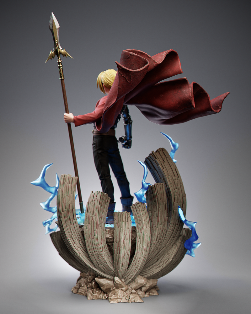 EDWARD ELRIC Resin Statue - view 4