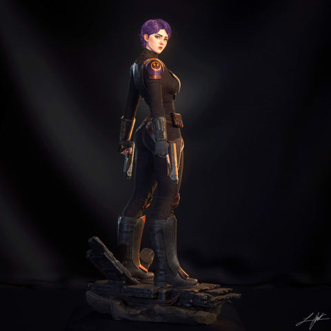 Sabine Wren Resin Statue - view 1