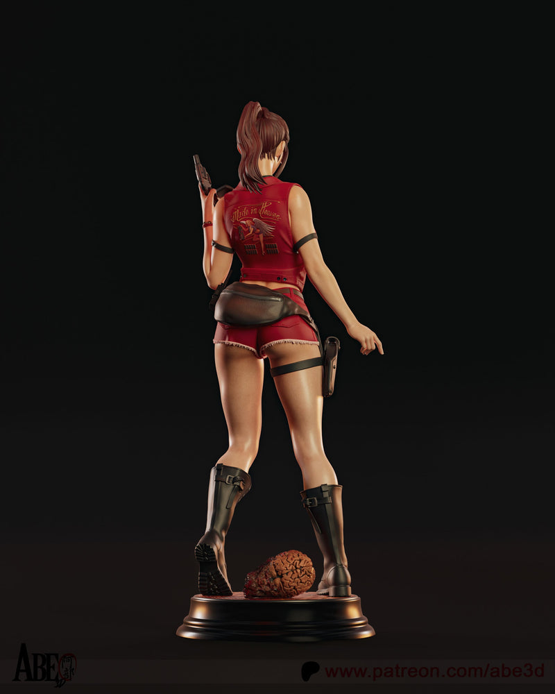 Claire Redfield Resin Statue - view 3
