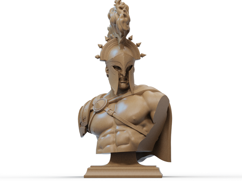 Ares Resin Bust - view 1