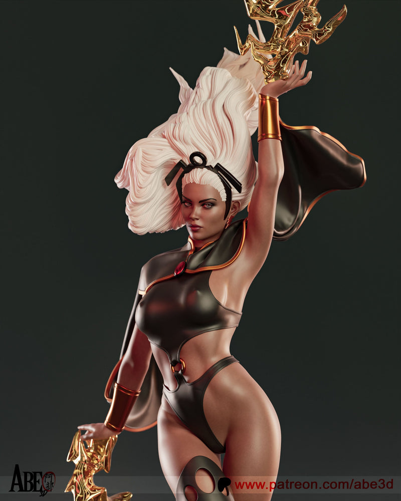 Storm Resin Statue - view 1