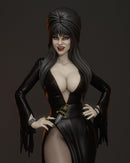 Elvira Resin Statue - view 2