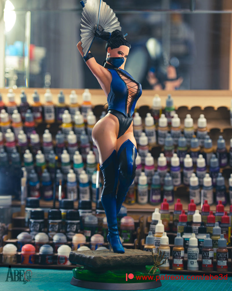 Kitana Resin Statue - view 7