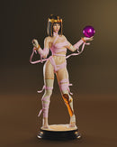 Menat Resin Statue - view 1