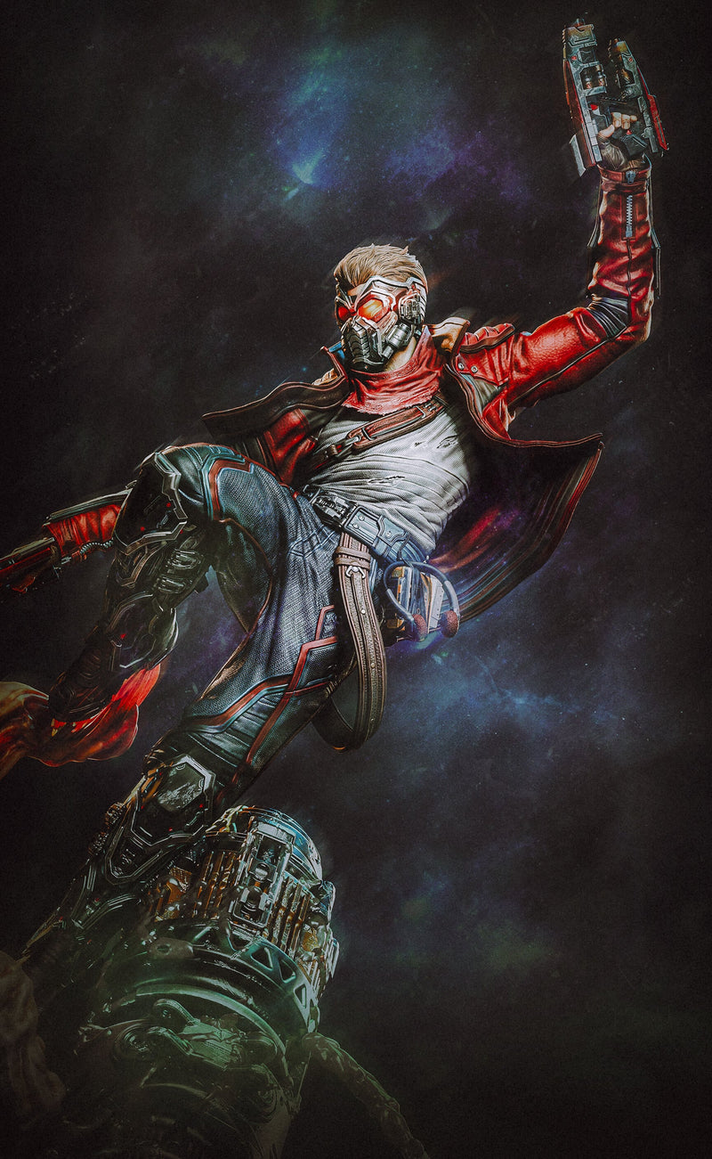 Star Lord Resin Statue - view 2
