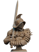 Gladiator Resin Bust - view 1