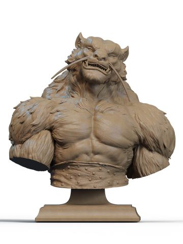Tai Lung Resin Bust - view 1