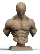 Symbiote Spiderman Resin Bust - view 1