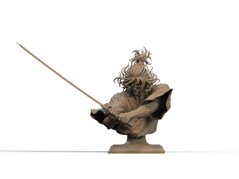 Miyamoto Musashi Resin Bust - view 1