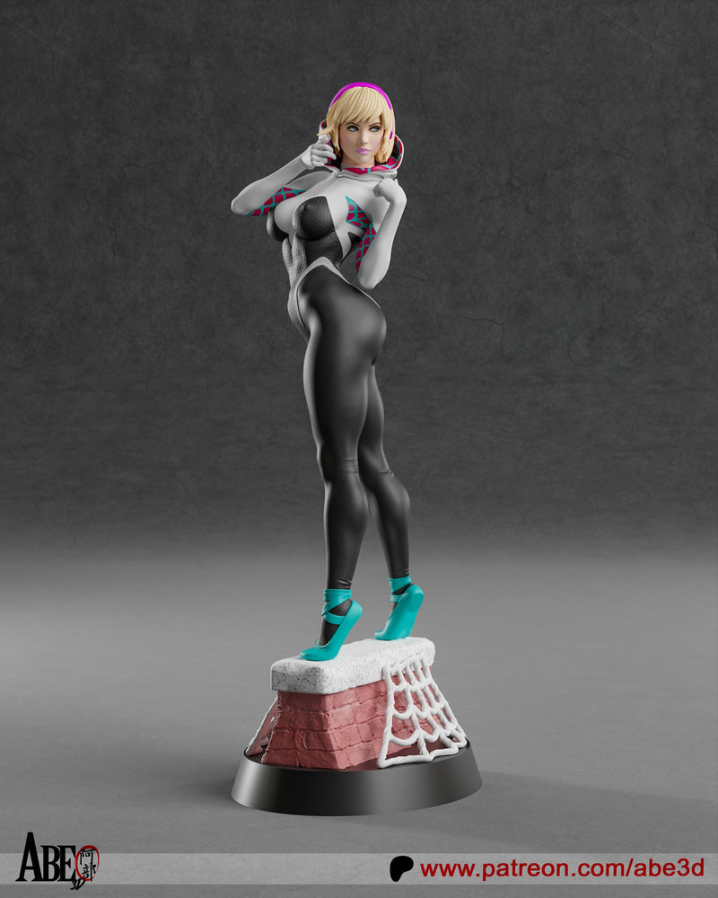 Spider-Gwen Resin Statue - view 6