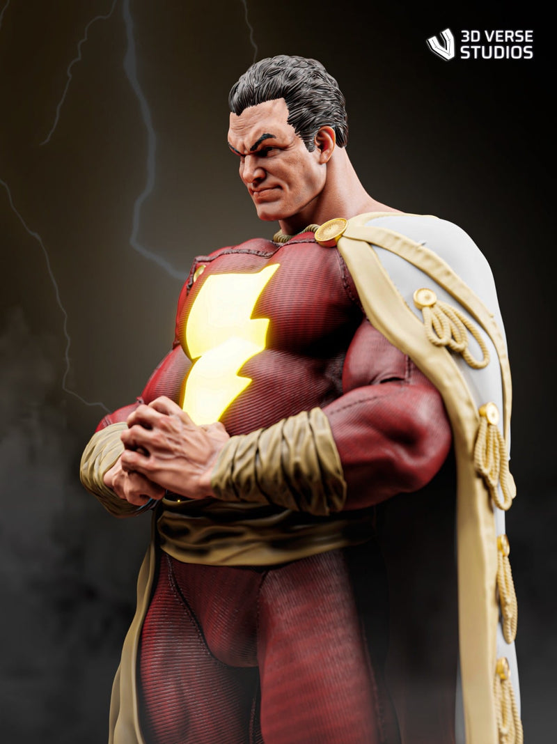 Shazam Resin Statue - view 4