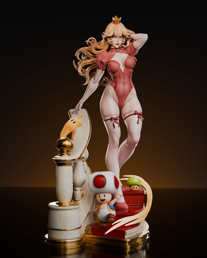 Princess Peach Resin Statue - view 2