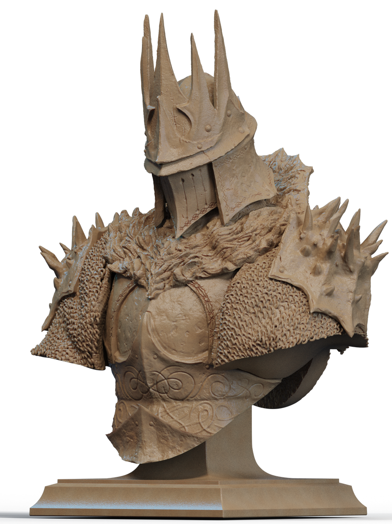 The Death Knight Resin Bust - view 2