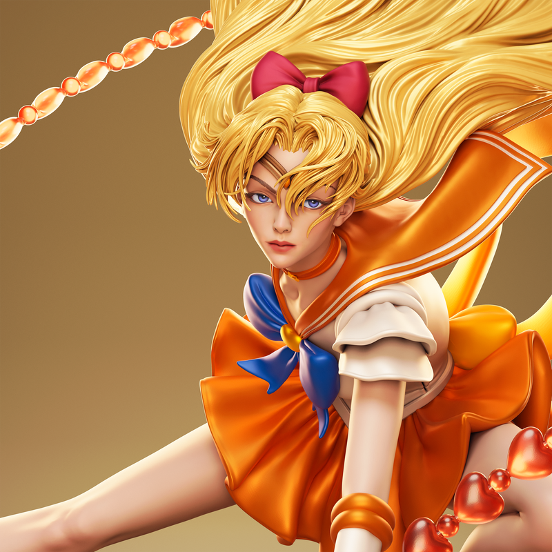 Minako Aino Resin Statue - view 2
