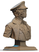 Karl Resin Bust - view 2