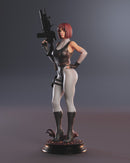 Regina Resin Statue - view 1