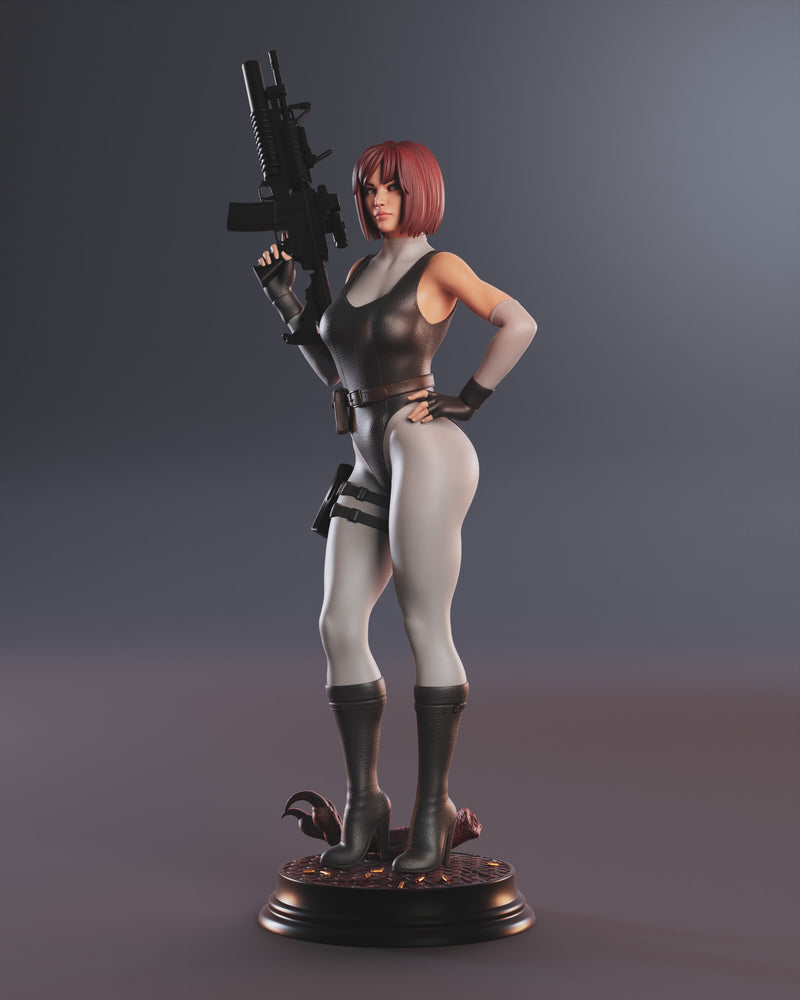 Regina Resin Statue - view 1