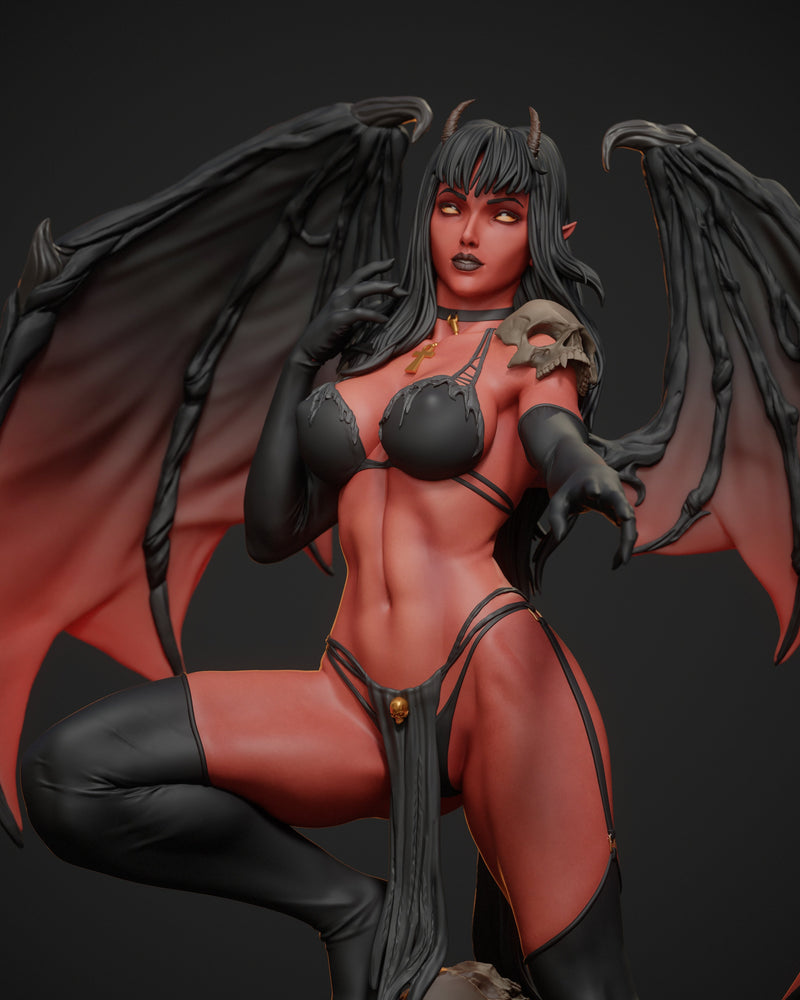 Purgatori Resin Statue - view 2