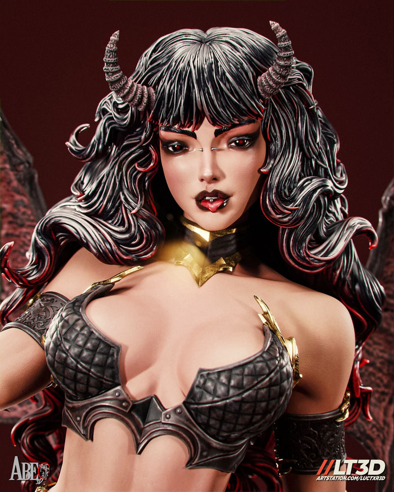 Xyrath Succubus Resin Statue - view 7