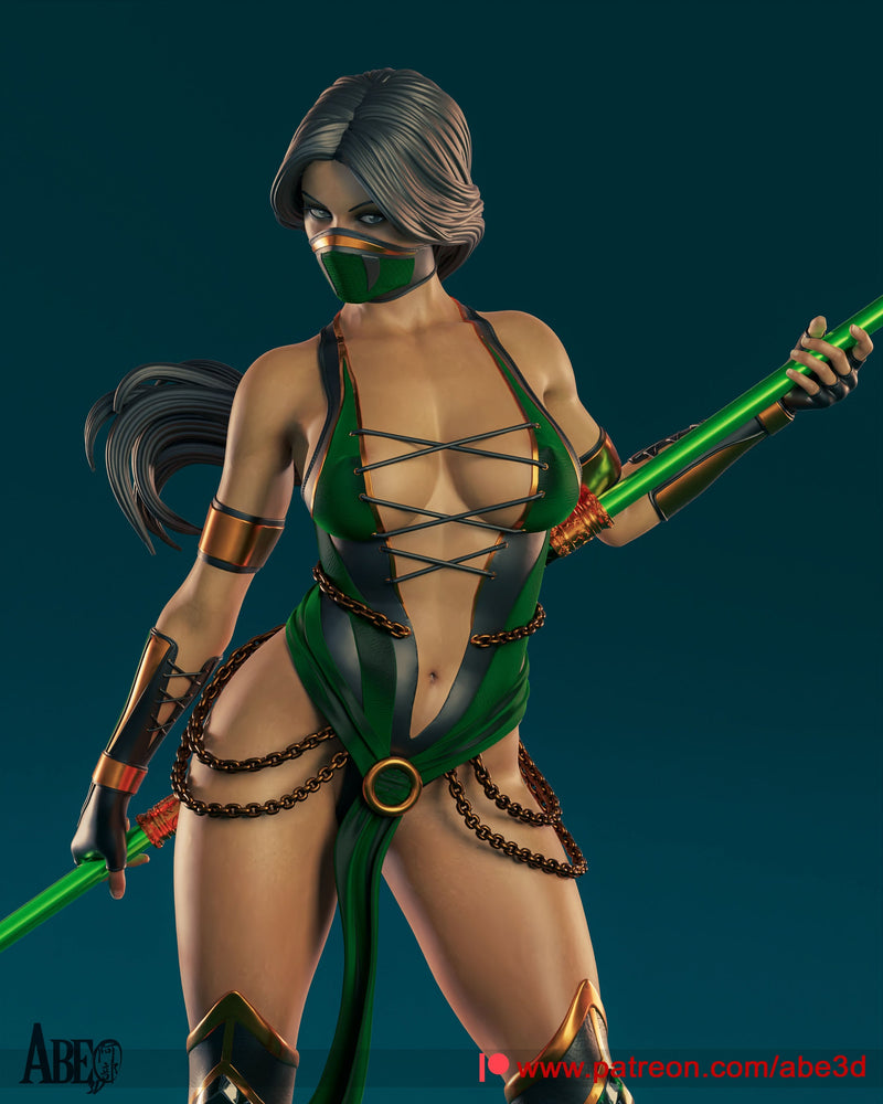 Jade Resin Statue - view 1
