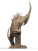 Elegy of the Wyrm Resin Bust - view 4