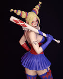 Harley Quinn Pine Resin Statue - view 1