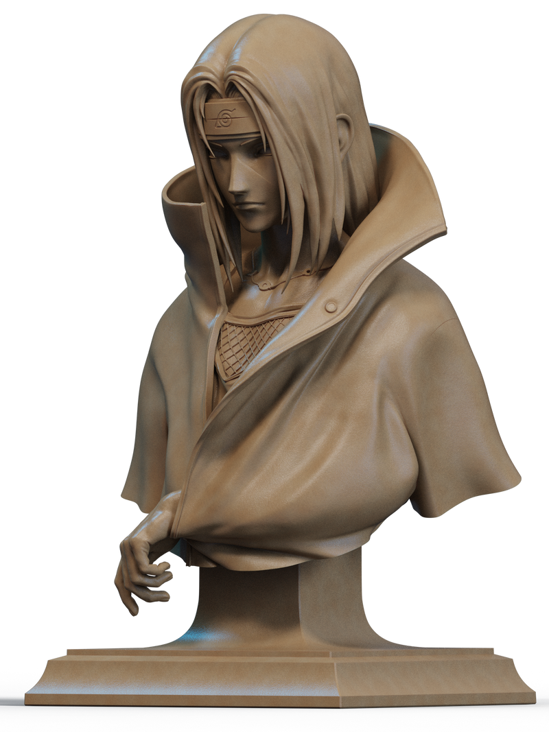 Itachi Resin Bust - view 2