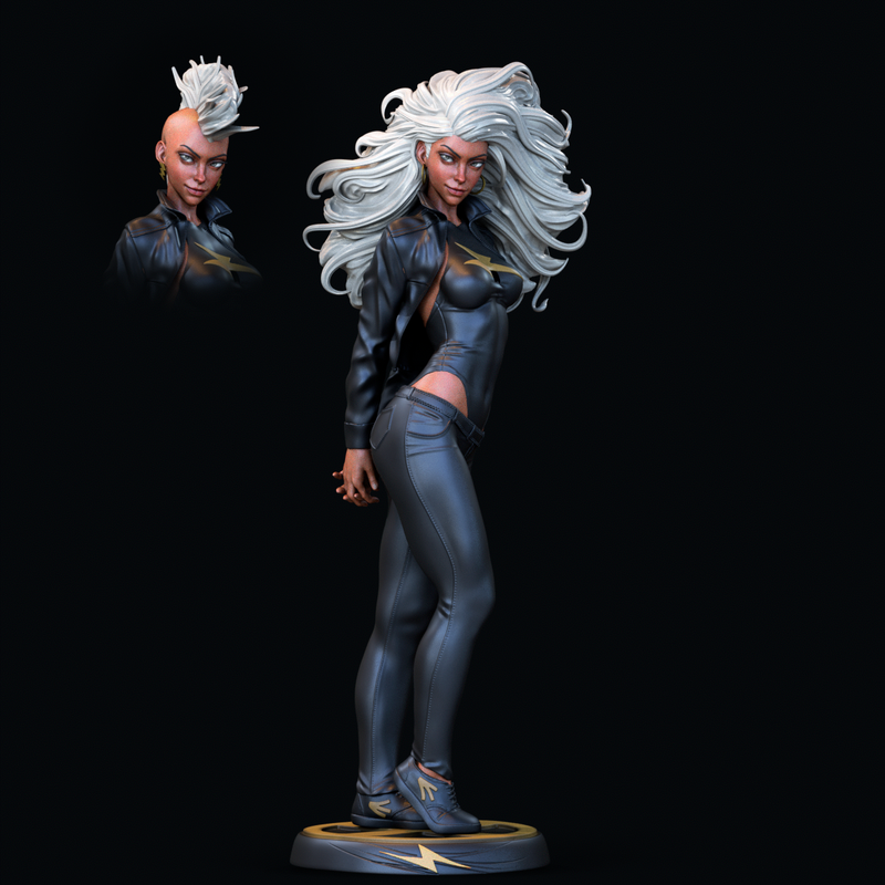 Storm Resin Statue - Design 3 - view 3