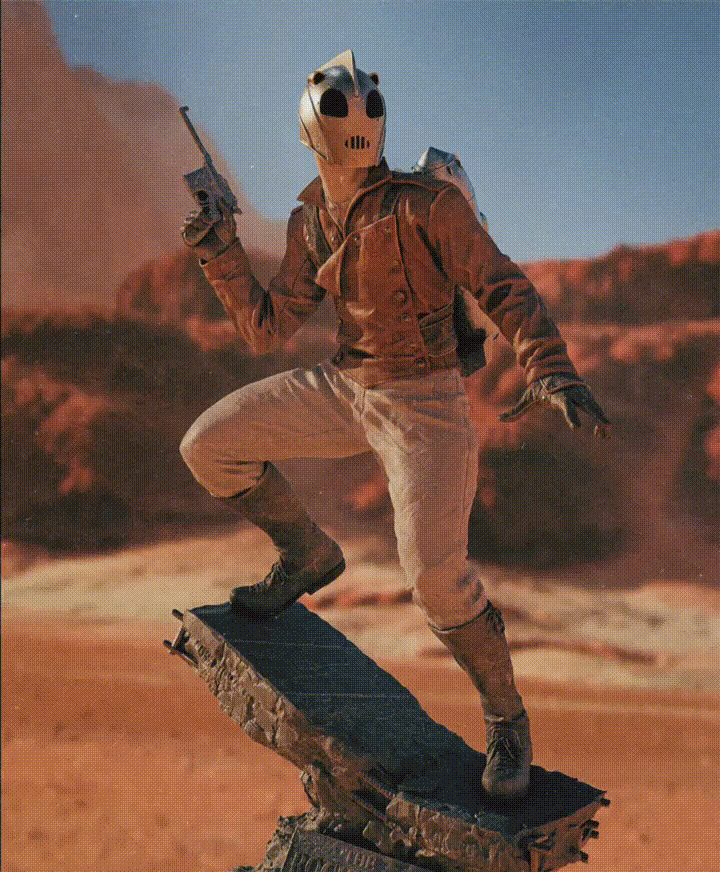 Rocketeer Resin Statue - view 8