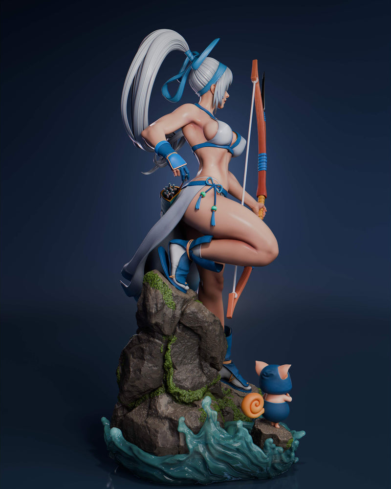 Mina Majikina Resin Statue - view 4