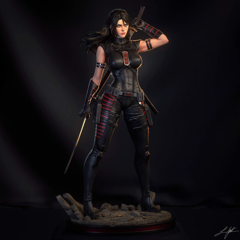 Snake Eyes II Resin Statue - view 2