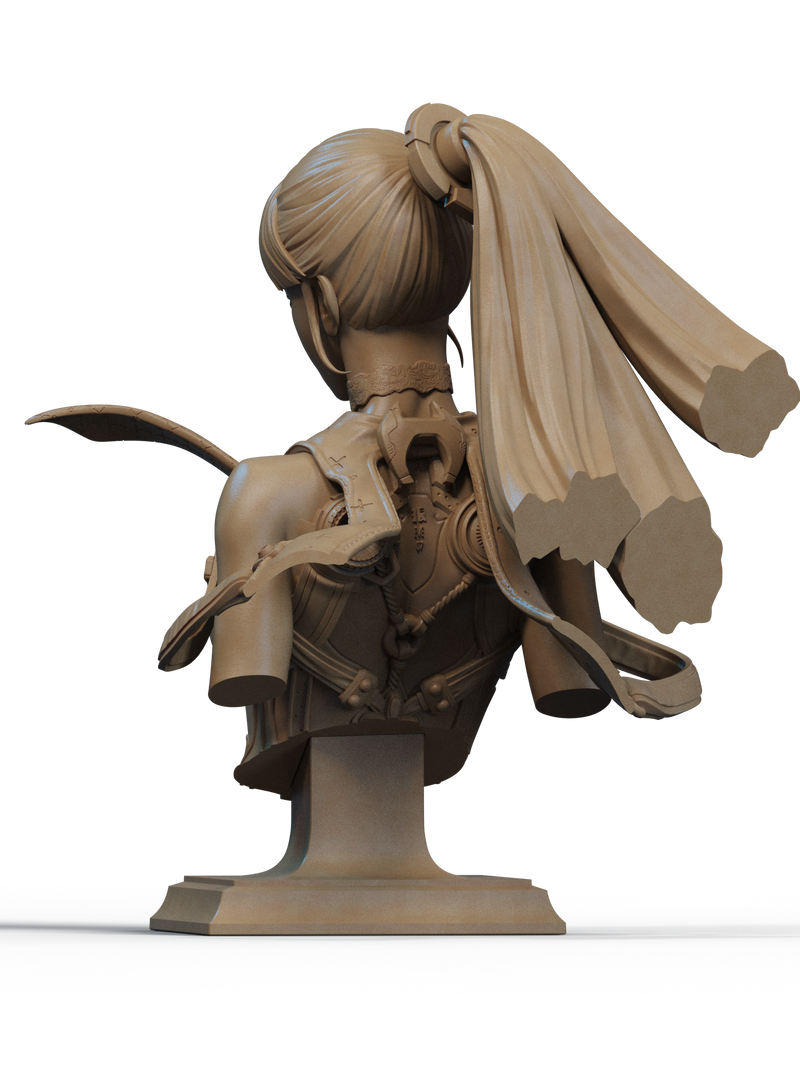 Eve Resin Bust - Design 1 - view 3