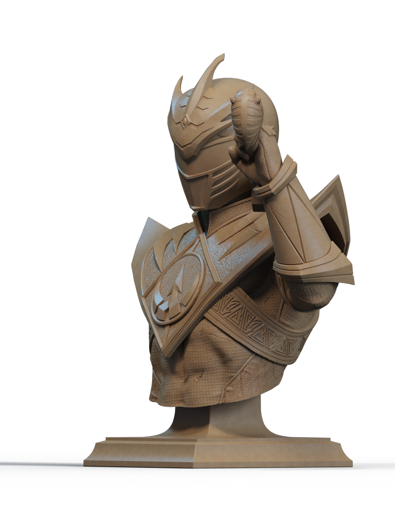Lord Drakkon Resin Bust - view 2