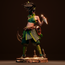 Akali Resin Statue - view 6