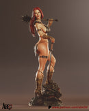 Red Sonja Resin Statue - view 7