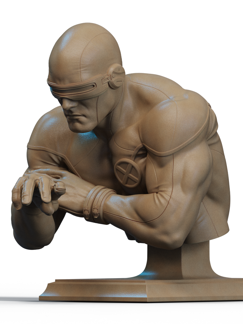 Cyclops Resin Bust - view 2