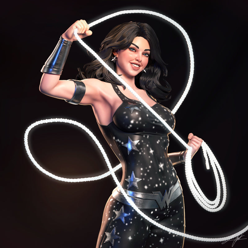 Donna Troy Resin Statue - view 2