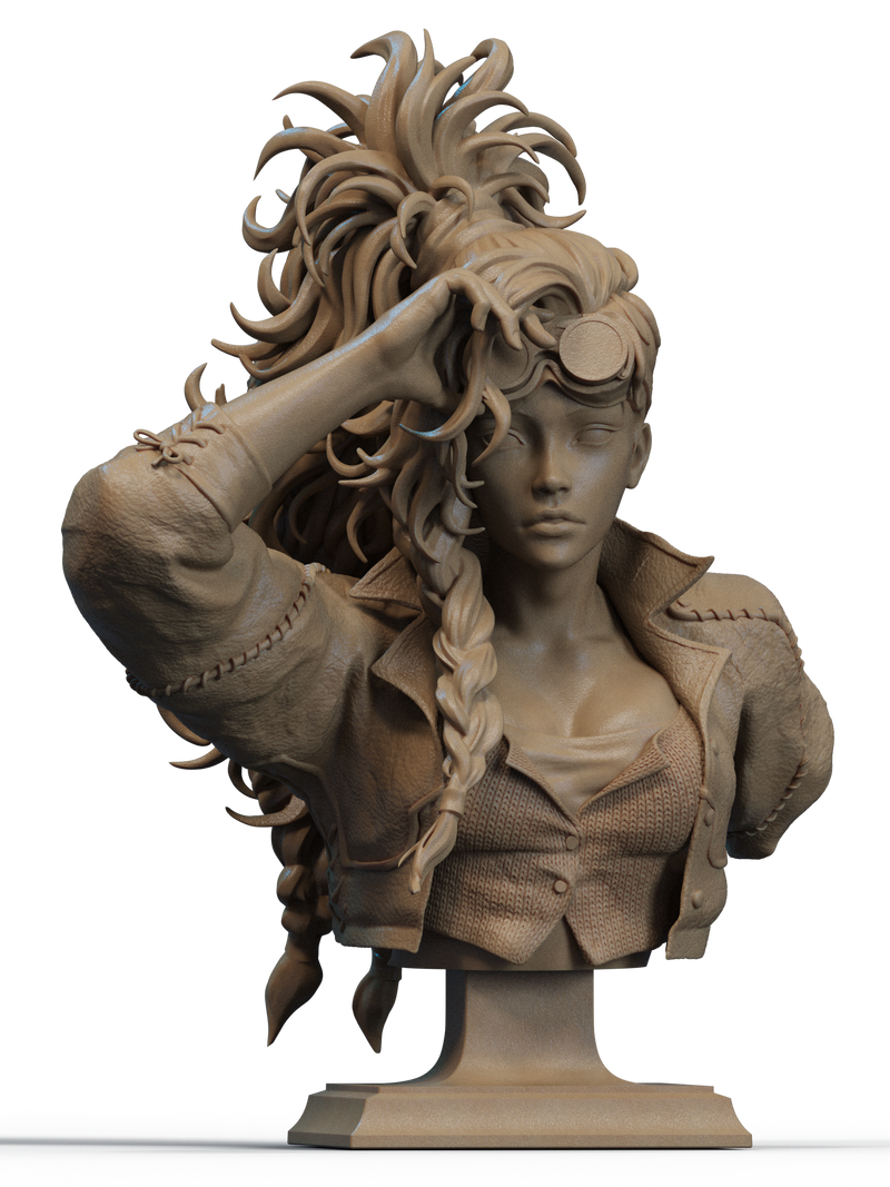 Gemma Resin Bust - view 1