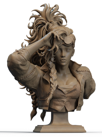 Gemma Resin Bust - view 1