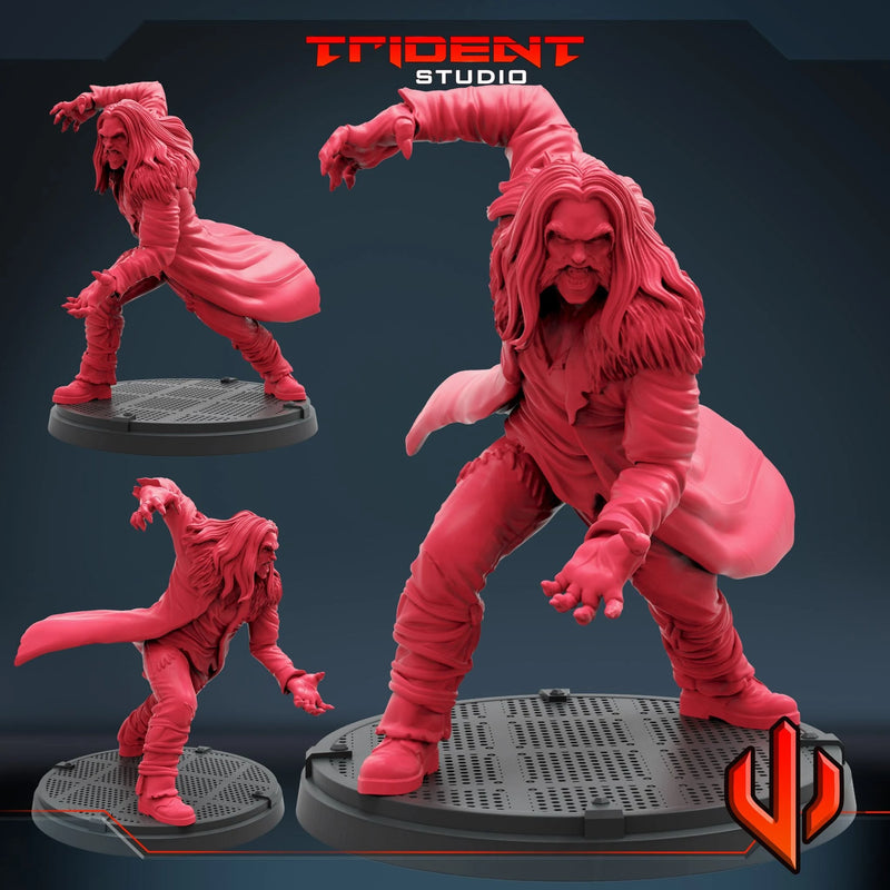 Sabertooth X-Men 2000 Movie Marvel MCP-compatible 40mm resin proxy miniature by Trident Miniatures - product image 1