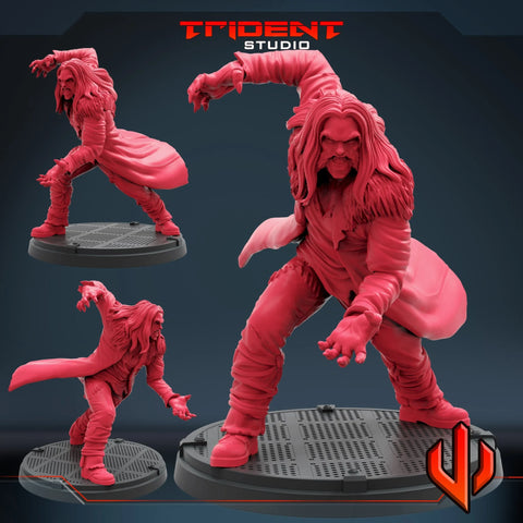 Sabertooth X-Men 2000 Movie Marvel MCP-compatible 40mm resin proxy miniature by Trident Miniatures - product image 1